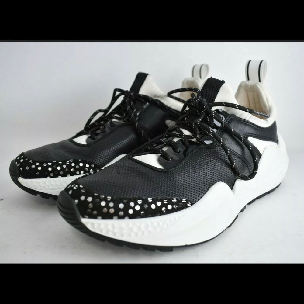 KENNETH COLE Size 9,5, Black/White Miranda Shoes
